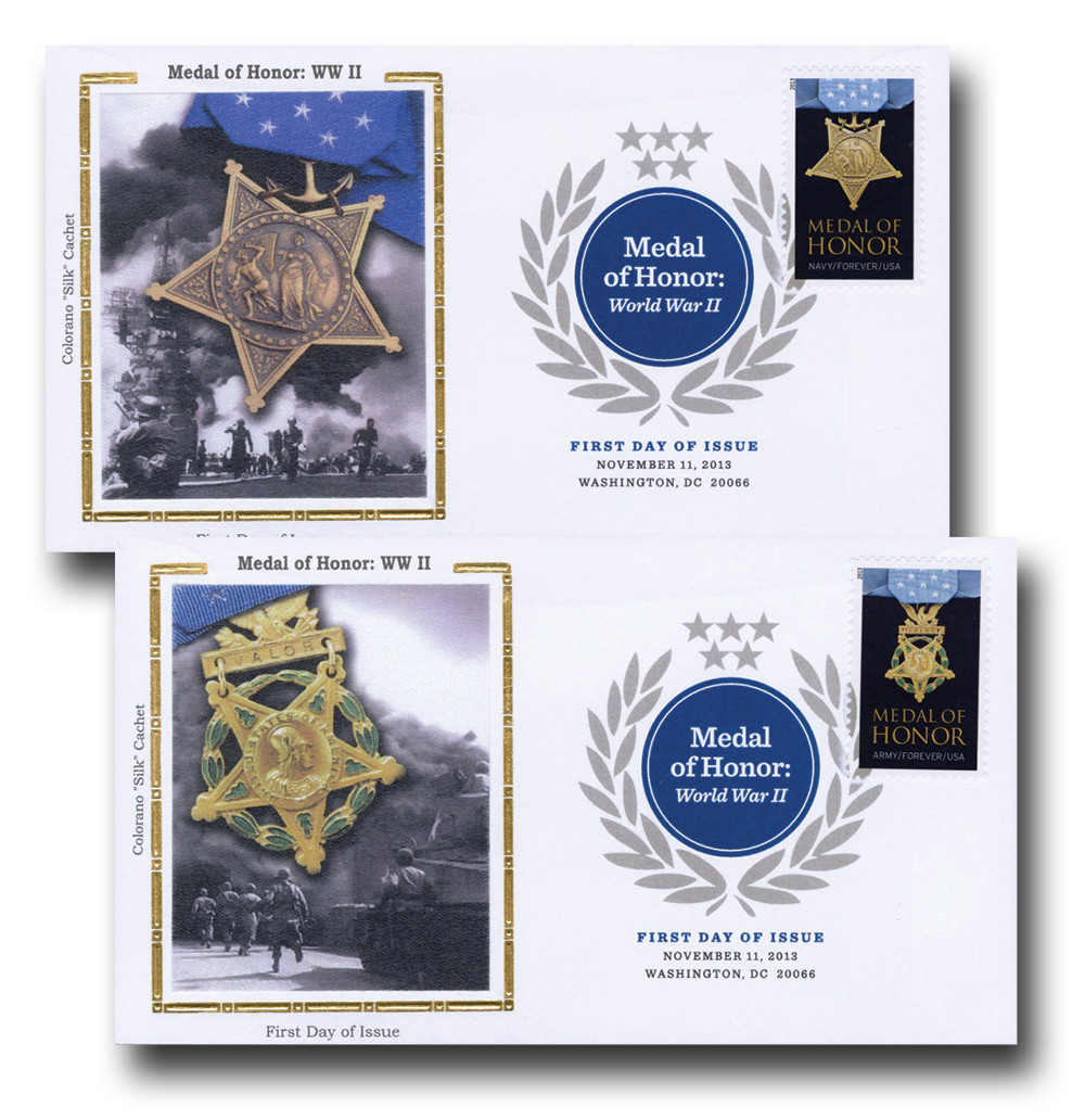 フォーエバースタンプ (2013) 4822-23 - 2013 First-Class Forever Stamp - The Medal of