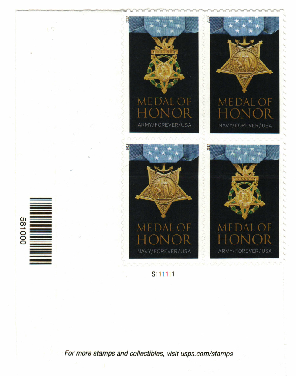 フォーエバースタンプ (2013) Stamp, USA, FOREVER, 2013, 1