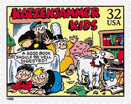 3000b - 1995 32c Comic Strip Classics: Katzenjammer Kids - Mystic