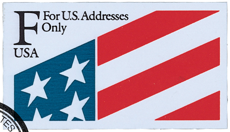 2522 - 1991 29c F-Rate Plastic Flag - Mystic Stamp Company
