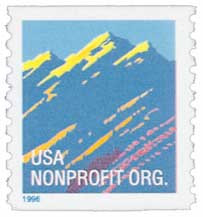 2904 - 1996 5c Mountain, non-denom, SV coil - Mystic Stamp Company