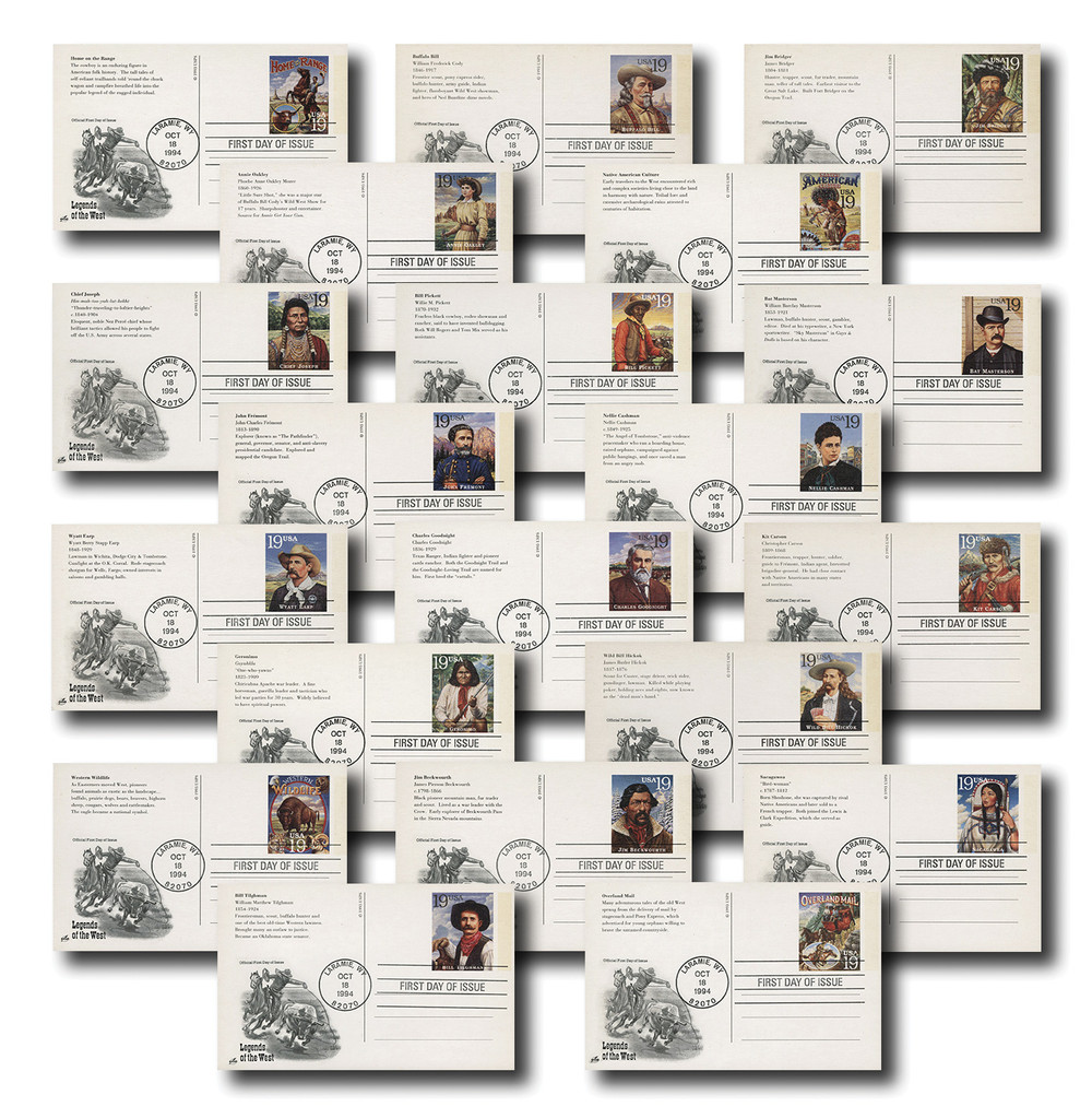 1037336 -- Classic First Day Cover Set -- First Day Cover