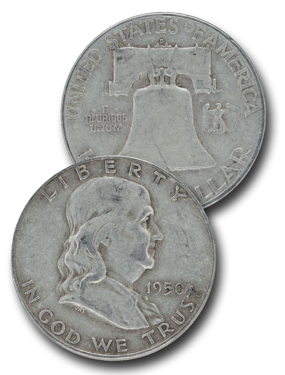 CH-950D - 1950-D Benjamin Franklin Half Dollar - Mystic Stamp Company