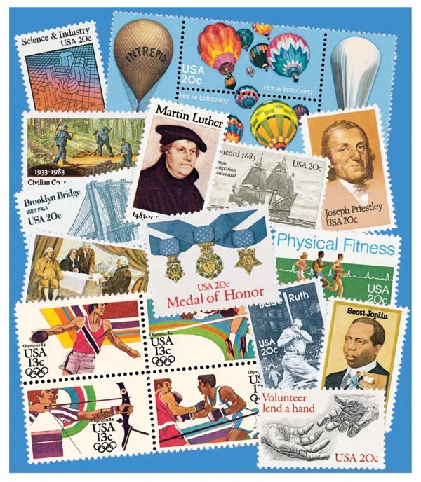 YS1983 - 1983 Commemorative Stamp Year Set - Mystic Stamp Company