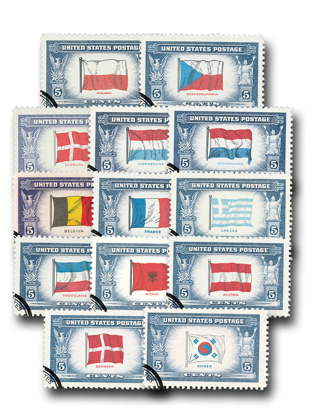 345740 -- Used Single Stamp(s) -- Used Stamp(s)