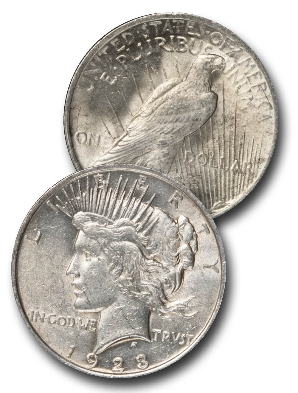 CW-923 - 1923 Peace Dollar - Mystic Stamp Company
