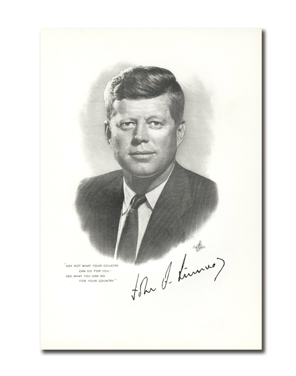 1034214 -- Portrait Card, no stamp -- Mint Stamp(s)