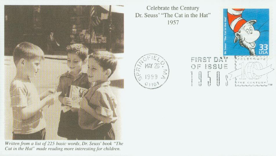 3187h - 1999 33c Celebrate the Century - 1950s: Dr. Suess' 3187h - 1999 33c Celebrate the Century - 1950s: Dr. Suess'