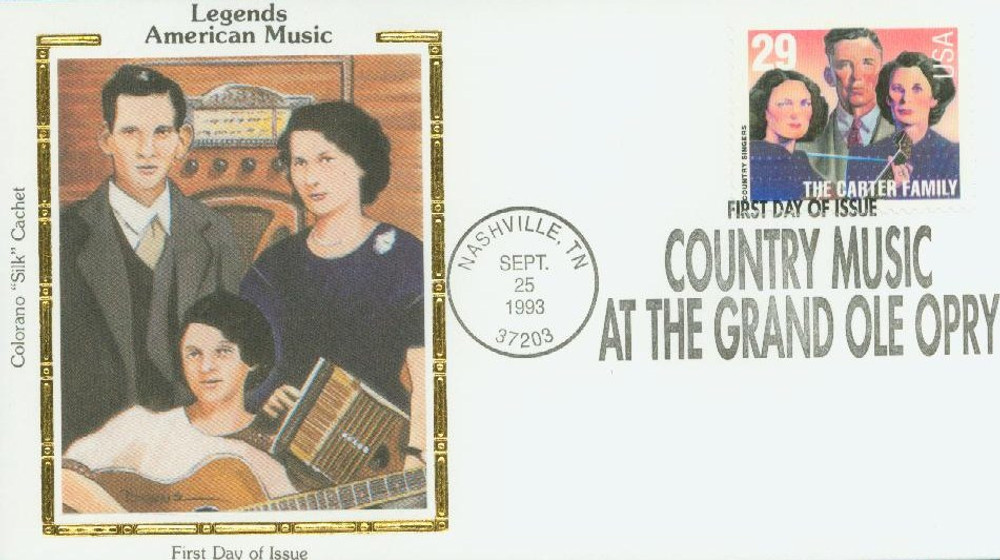 316860 -- Colorano Silk First Day Cover -- First Day Cover