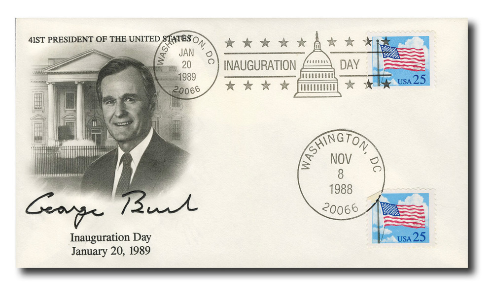 IC 1989 - 1989 Inauguration Cover - President George H.W. Bush