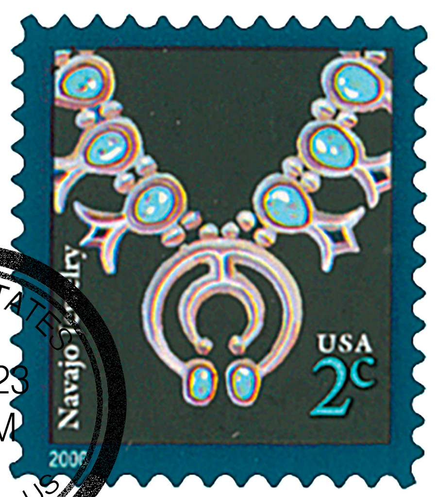 3751 - 2006 2c Navajo Necklace - Mystic Stamp Company