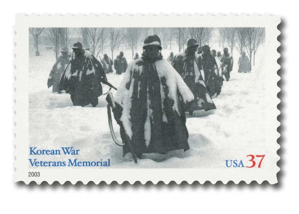 3803 - 2003 37c Korean War Veterans Memorial - Mystic Stamp Company