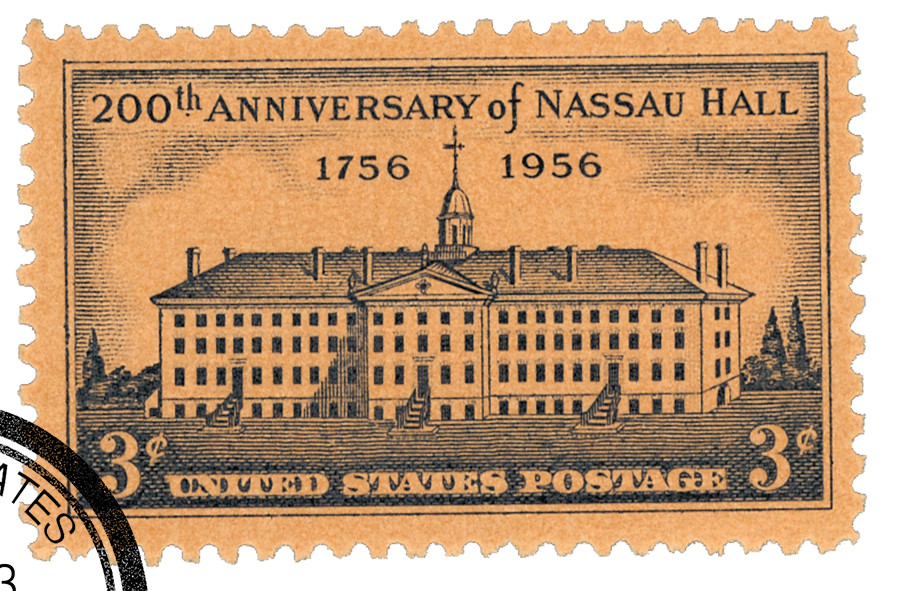 1083 - 1956 3c Nassau Hall - Mystic Stamp Company