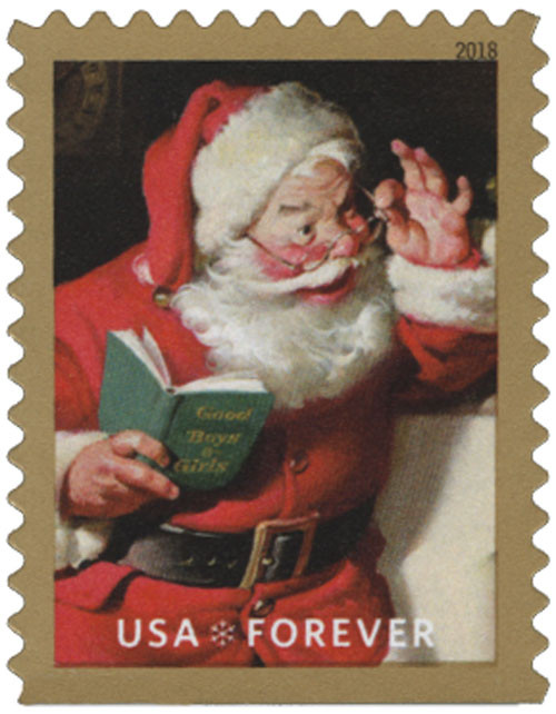 Santa Claus Postage Stamps - Famous Stamp Collections