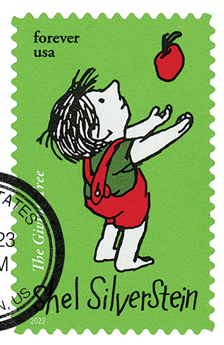 切手。USA 37セント。 切手。USA 37セント。 アメリカの郵便料金と切手（Forever Stamp