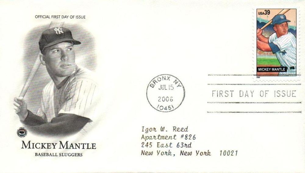 598119 -- Classic First Day Cover -- First Day Cover