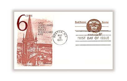 コレクション Postal card UX60 - 1971 6c Postal Card - New York Hospital - Mystic Stamp Company