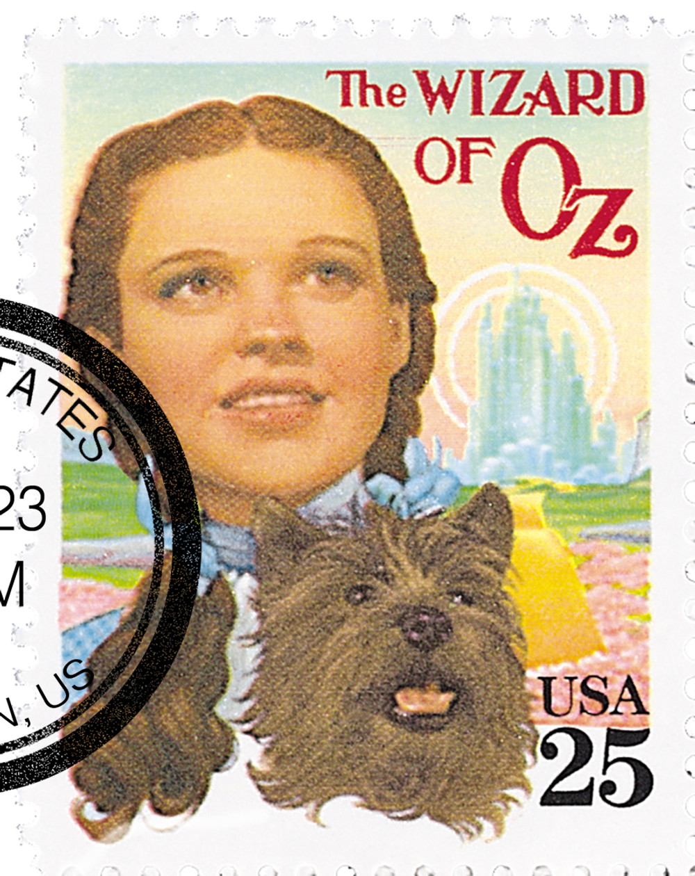 2445 - 1990 25c Classic Films: Wizard of Oz - Mystic Stamp