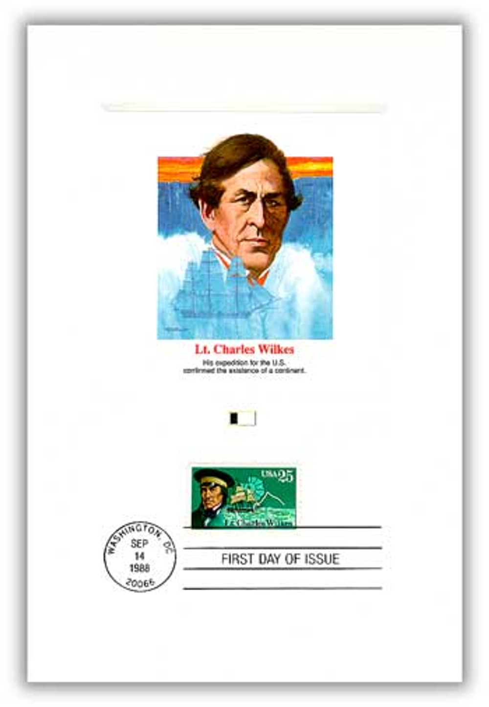 46355 -- First Day Cover Proofcard -- First Day Cover