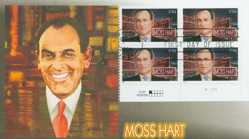 330185 -- Fleetwood First Day Cover (Plate Block) -- First Day Cover