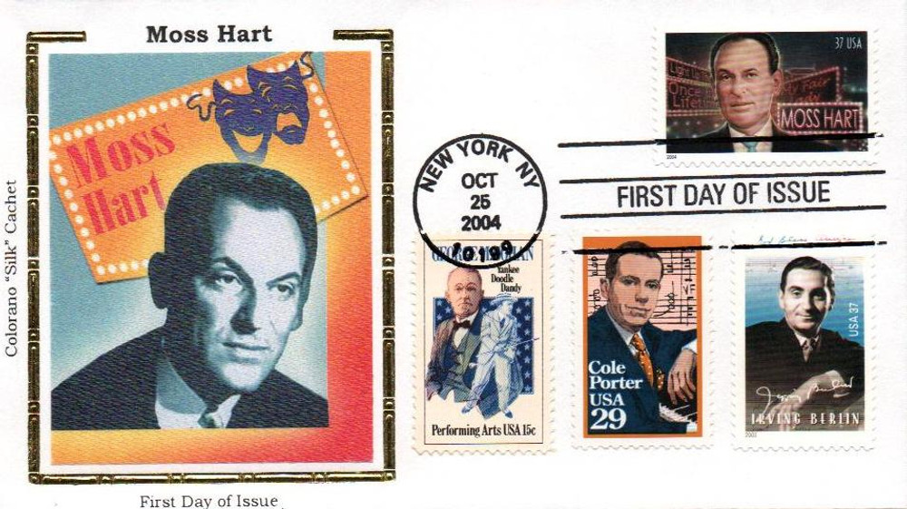 693524 -- Colorano Silk First Day Cover (Combination Cover) -- First Day Cover