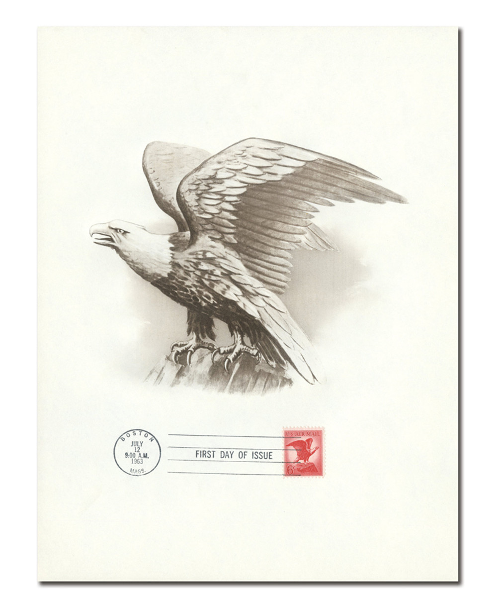 1034245 -- First Day Cancel on Stamped Portrait (Large) -- First Day Cover