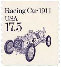 2262 - 1987 17.5c Transportation Series: 1911 Race Car - Mystic
