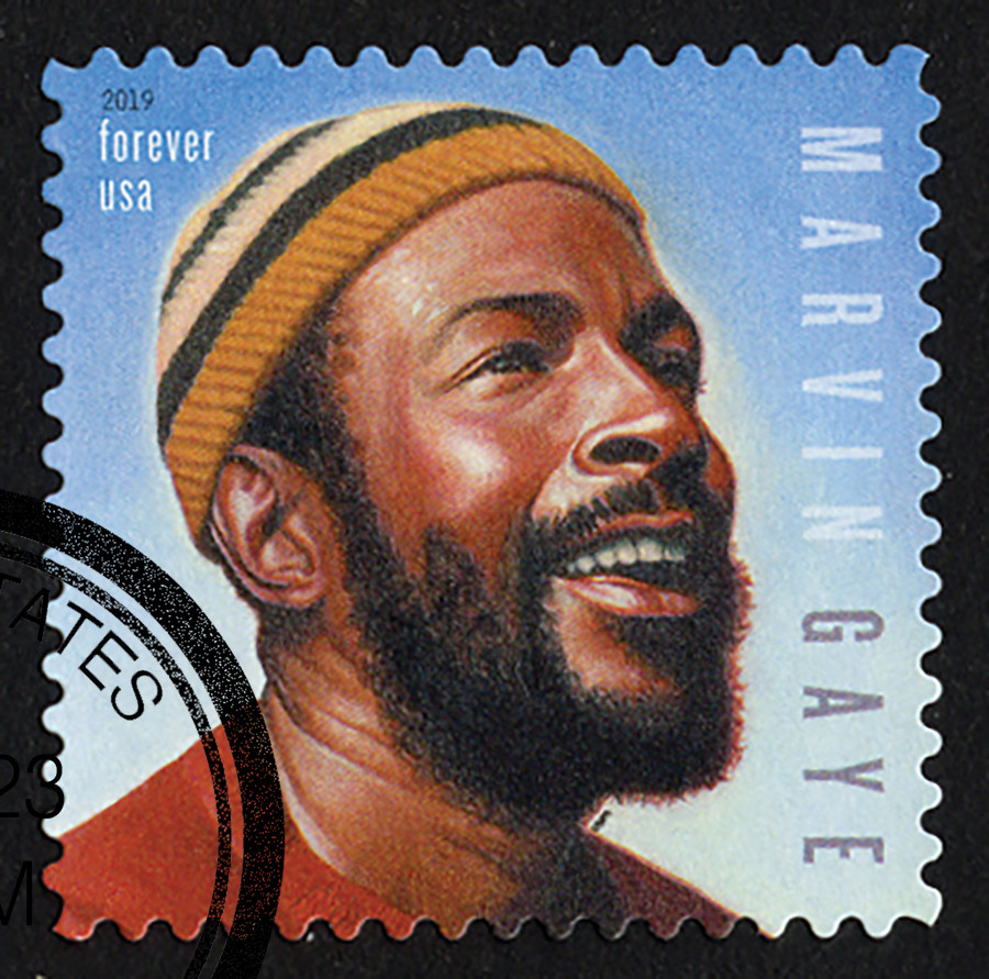 5371 - 2019 First-Class Forever Stamp - Music Icons: Marvin Gaye