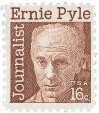 1398 - 1971 16c Ernest Taylor Pyle - Mystic Stamp Company