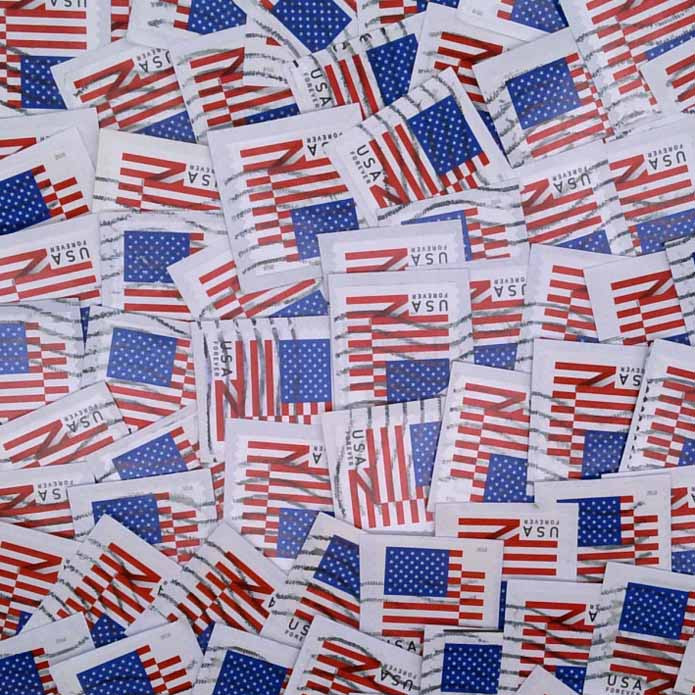 5261 - 2018 First-Class Forever US Flag - US Flag with Micro Print