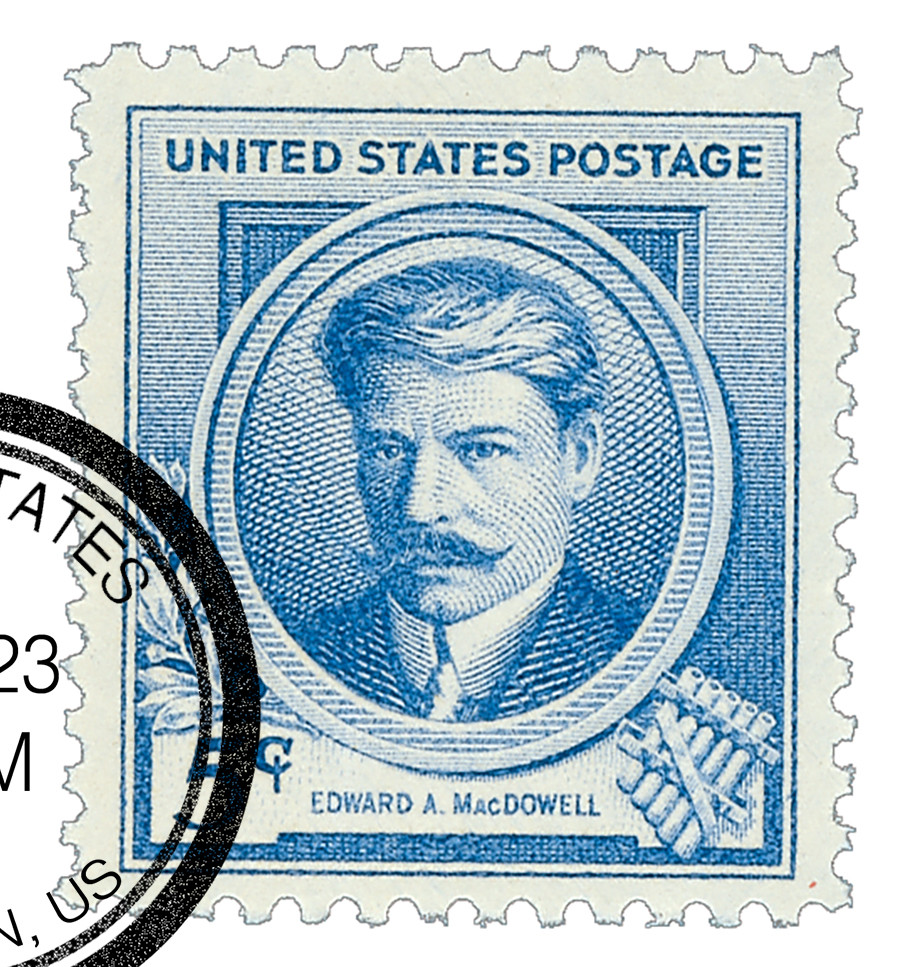 882 - 1940 5c Famous Americans Series: Edward A. MacDowell