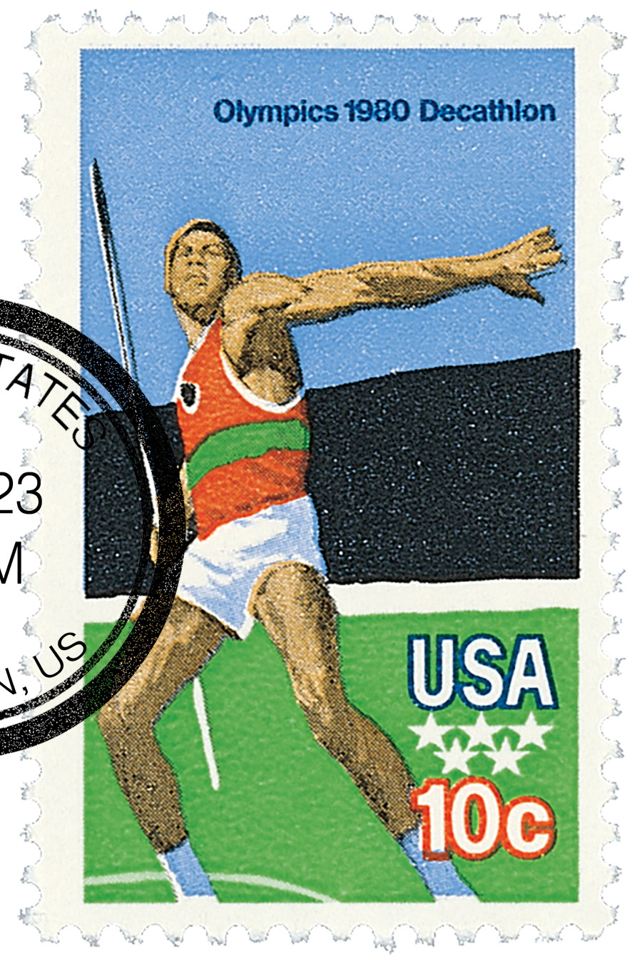 1790 - 1979 10c 22nd Summer Olympic Games - Mystic Stamp Company