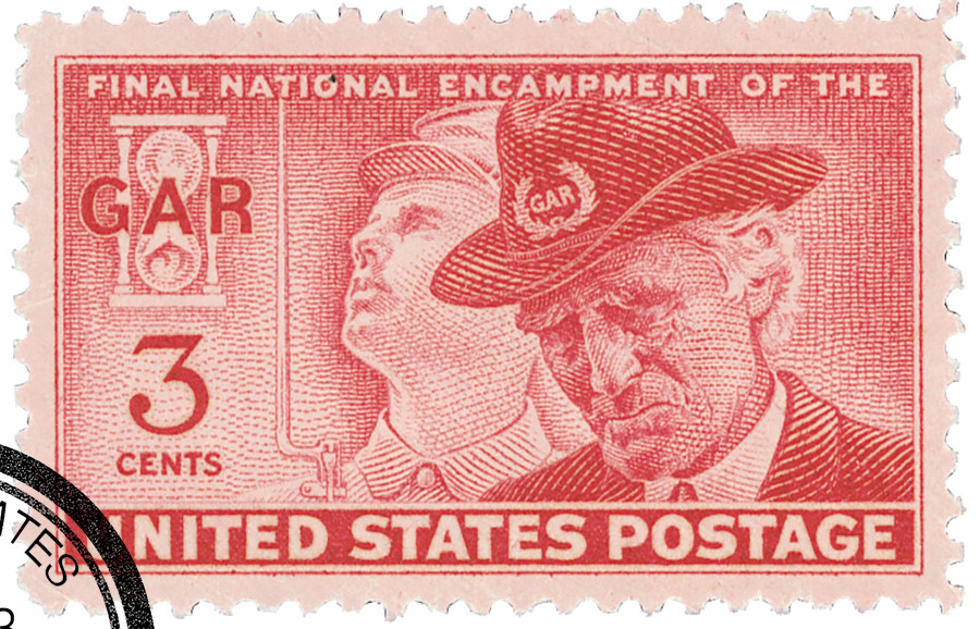 985 - 1949 3c Grand Army of the Republic - Mystic Stamp Company