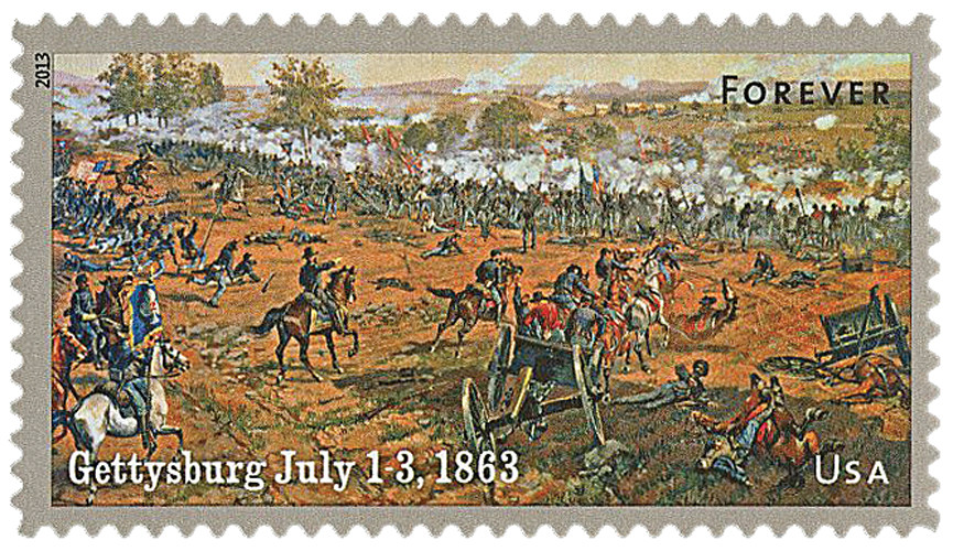 切手36 4788 - 2013 First-Class Forever Stamp - The Civil War