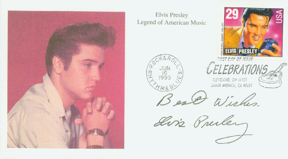 2731 - 1993 29c Legends of American Music: Elvis Presley