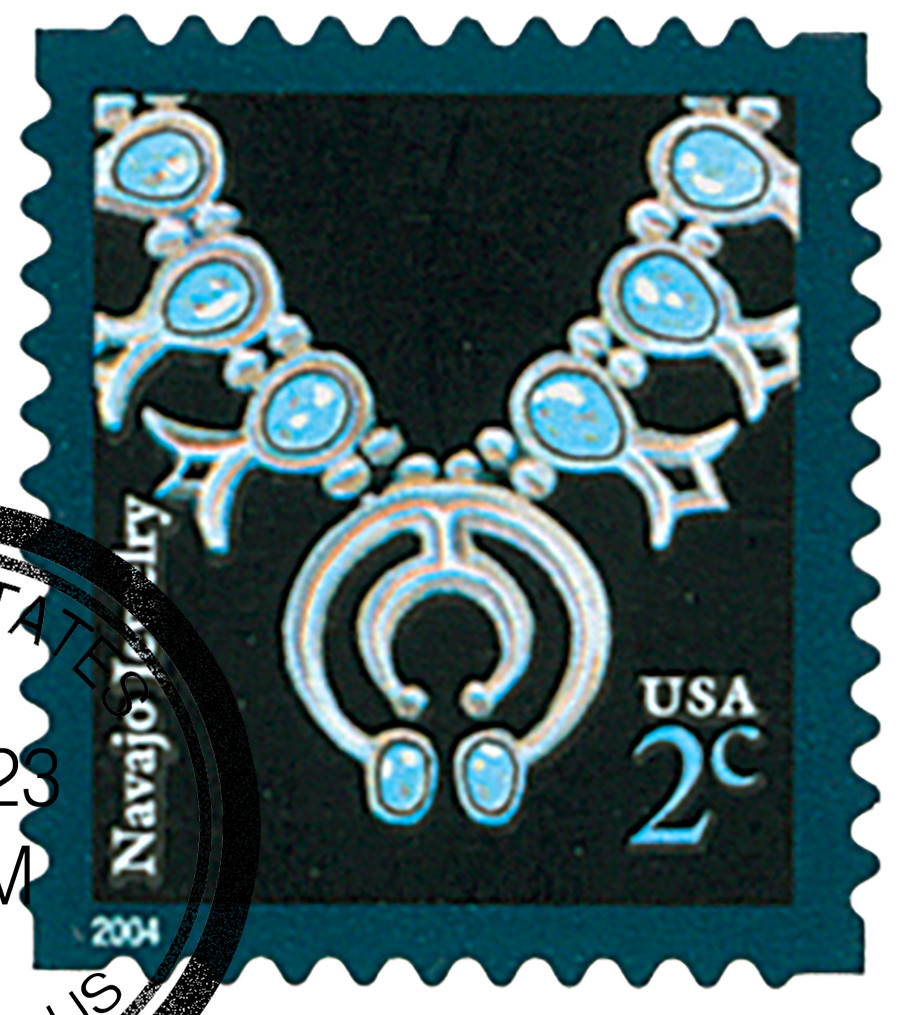 3750 - 2004 2c Navajo Necklace - Mystic Stamp Company