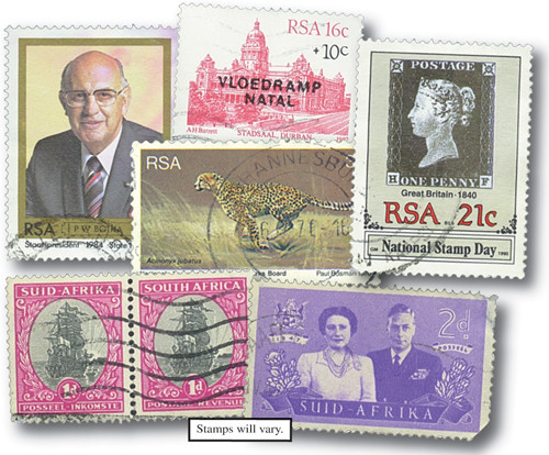 South Africa, 100 Different Stamps