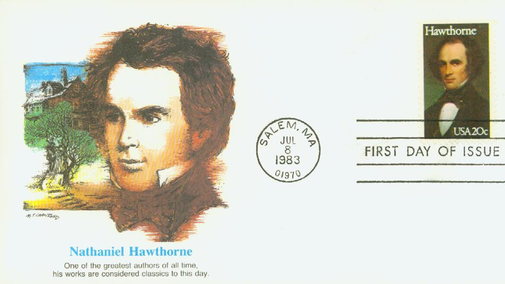 2047 - 1983 20c Literary Arts: Nathaniel Hawthorne - Mystic Stamp