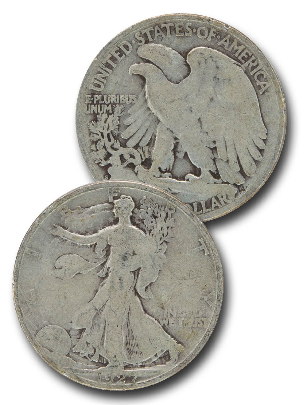 CH-927S - 1927-S Walking Liberty Half Dollar - Mystic Stamp