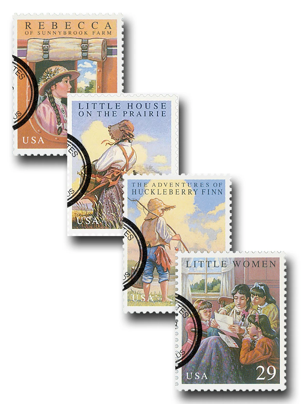 2785-88 - 1993 29c Classic Books - Mystic Stamp Company