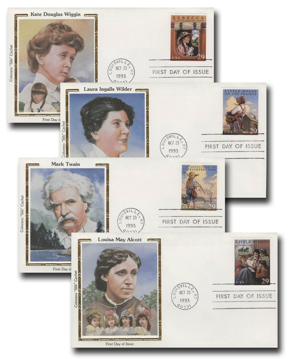 2785-88 - 1993 29c Classic Books - Mystic Stamp Company