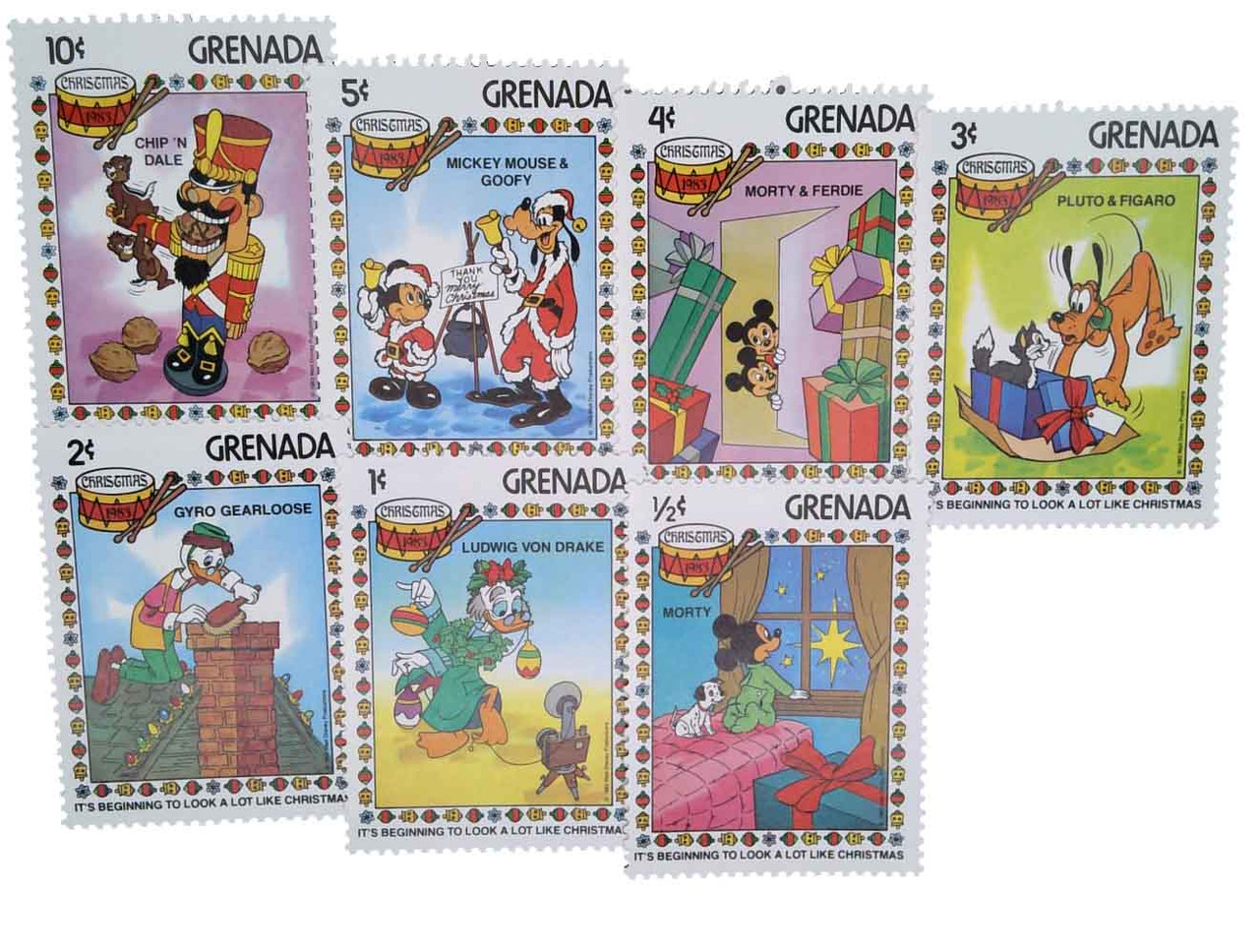 1175-81 - 1983 Grenada - Mystic Stamp Company