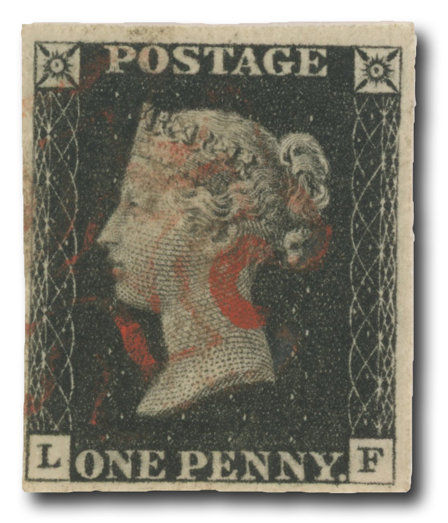 ペニーブラック　1840年 ペニーブラック 1840年 The 1840 Penny Black | National Postal Museum