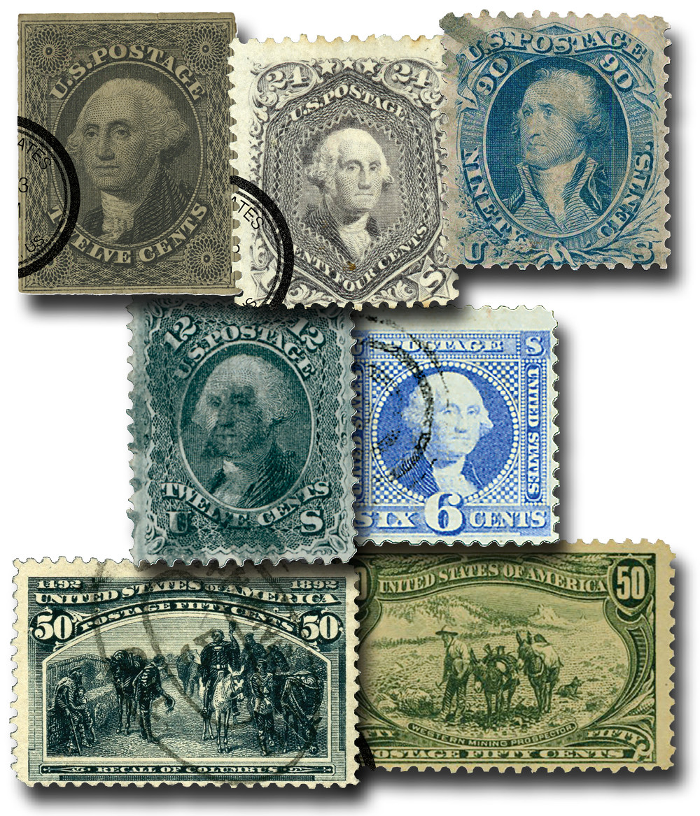 コレクション Limited rare stamps 15 stamps Spain Scott #261- Rare 1889-1899 Stamp Alfonso XIII Comunicaciones