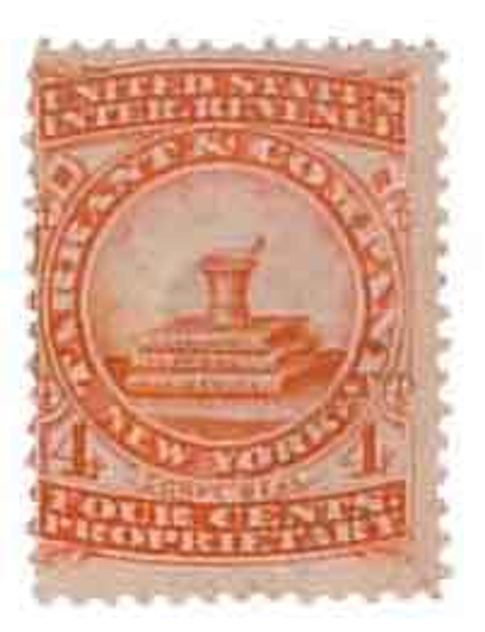 RS241c - 1877-78 4c Tarrant & Company, Red, Pink Paper