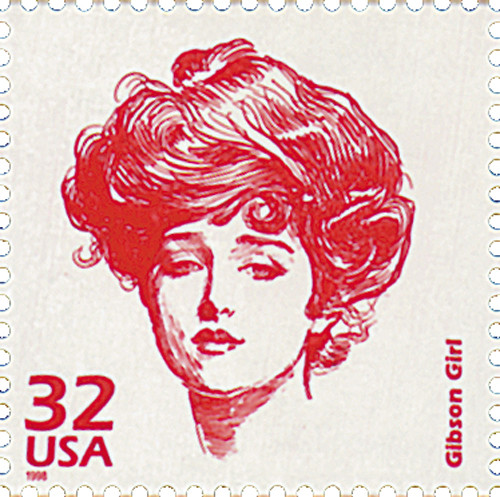 新品 チューリップと女性 ヴィンテージ ステンドグラス ホールマーク社