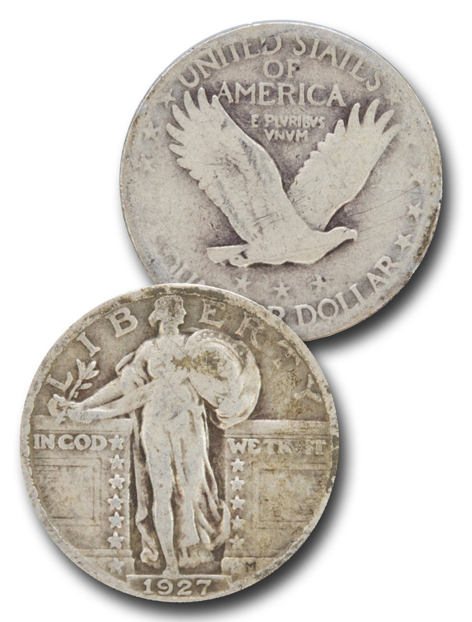 CQ-927 - 1927 Standing Liberty Quarter - Mystic Stamp Company