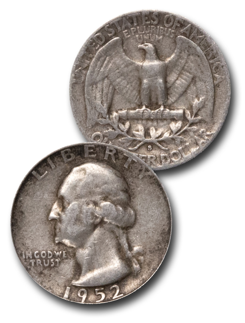 日本未入荷 [QUARQOR] #9502 SILVER92.5 CQ-952S - 1952-S George Washington Silver Quarter - Mystic