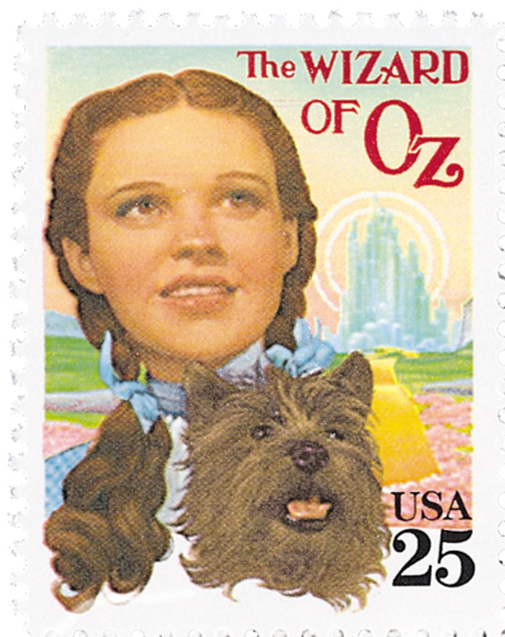 2445 - 1990 25c Classic Films: Wizard of Oz - Mystic Stamp