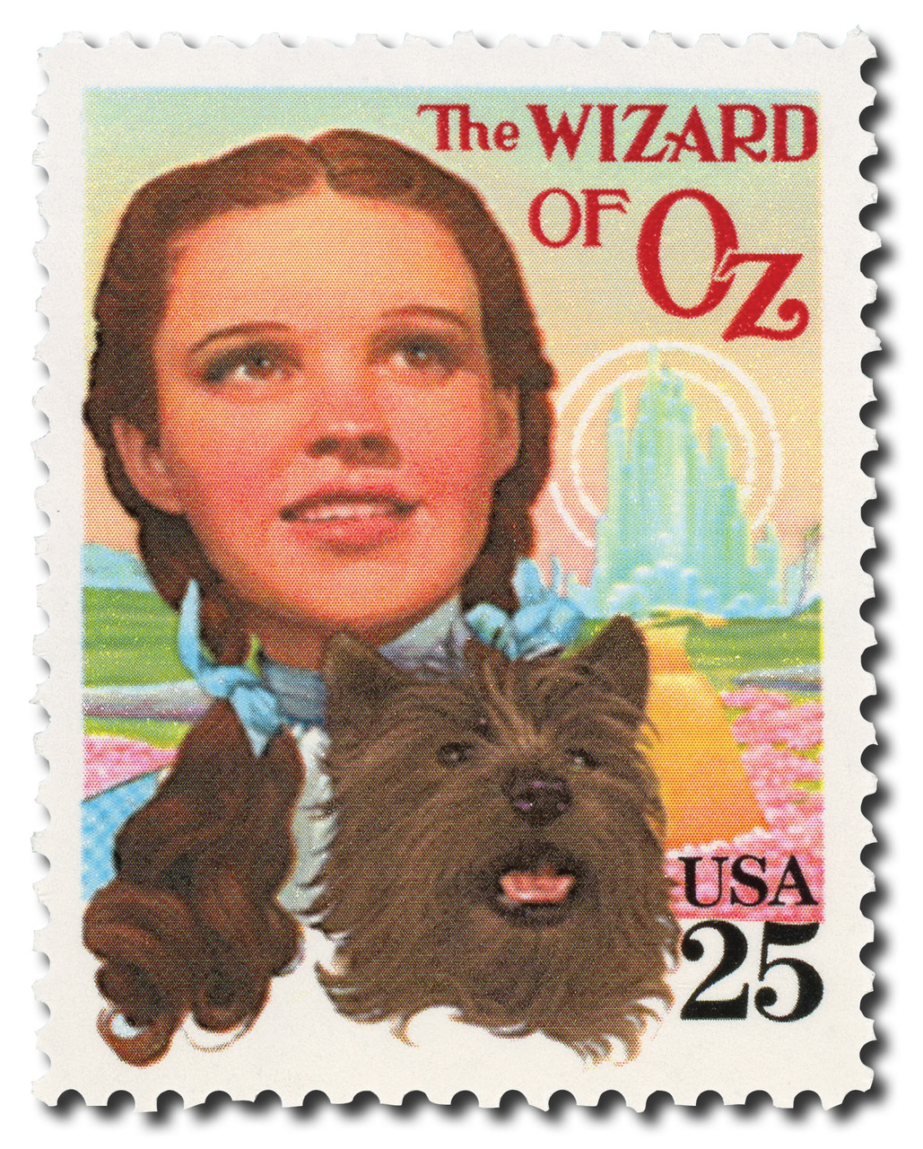 2445 - 1990 25c Classic Films: Wizard of Oz - Mystic Stamp